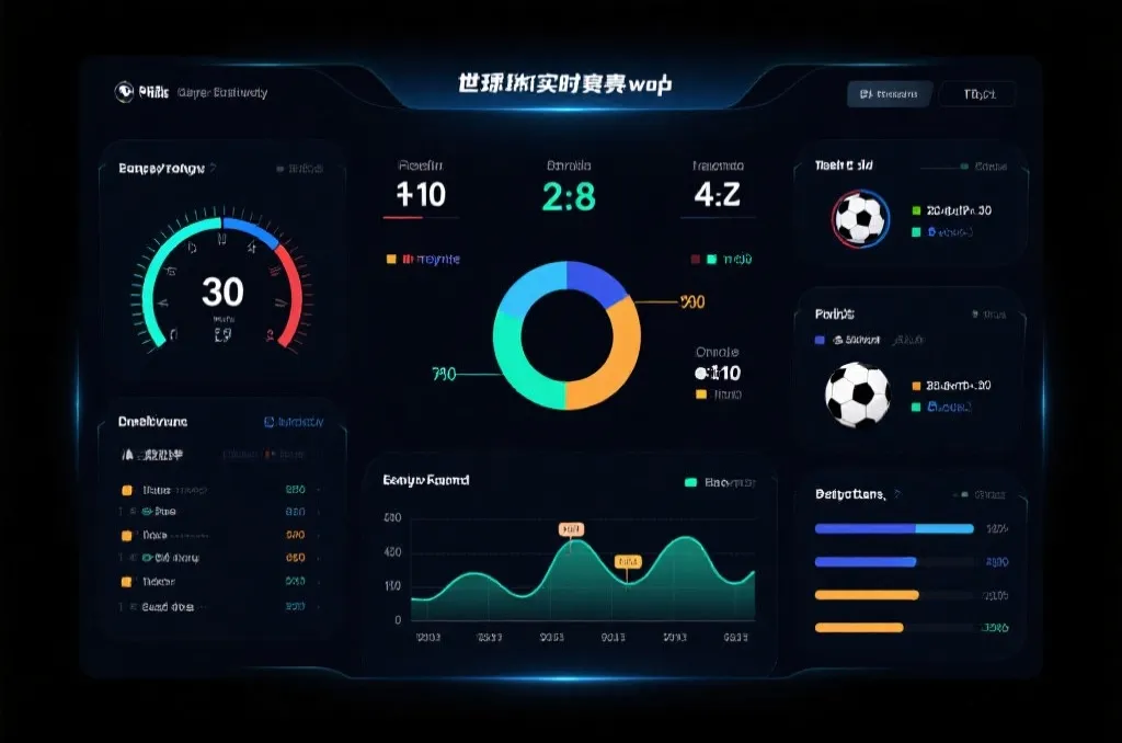 世界杯实时比分网站的动态数据界面